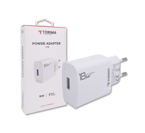 TORIMA C18 - USB-Ladestecker - 18 W