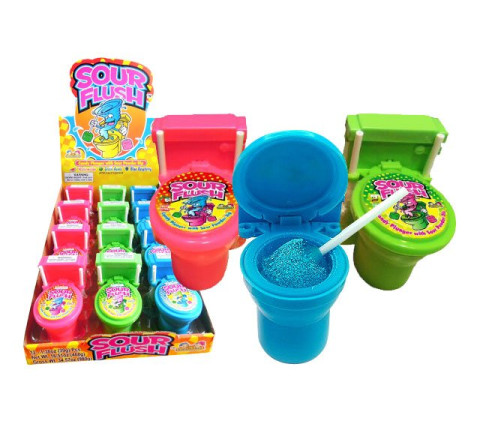Sour Flush - Lollipop + Puder - 7,0 cm - 39 g