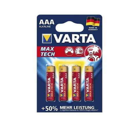 Varta Alkaline Micro  (ROT) Max Tech 4703