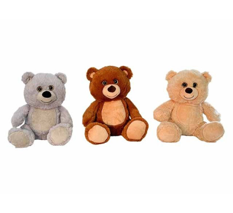 Plüsch-Bär "Honey" - 27cm - grau, braun, beige