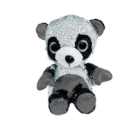 Plüsch-Panda Pailetten"Jojo" - 20 cm