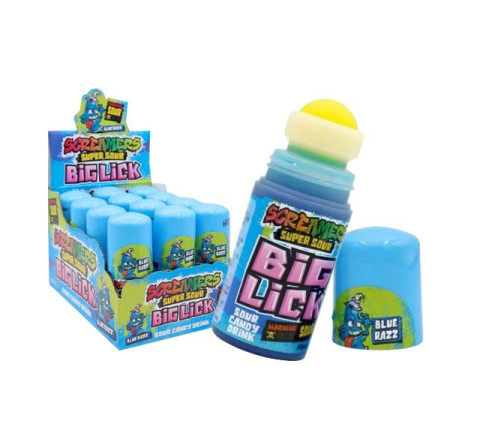 Screamers Big Lick "blau" - Candy Roller - Sauer - 60 ml