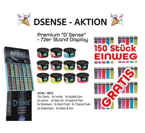 TobaliQ Dsense Display Aktion