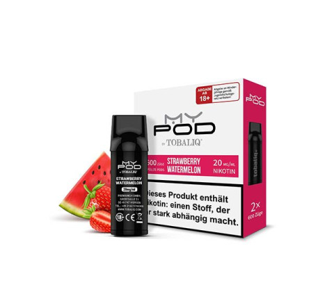 TOBALIQ MyPOD  20mg  2er Pack (2x2ml)  Strawberry Watermelon