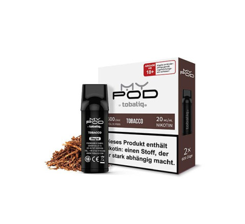 TOBALIQ MyPOD  20mg  2er Pack (2x2ml)  Tobacco