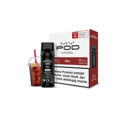 TOBALIQ MyPOD  10mg  2er Pack (2x2ml)  Cola
