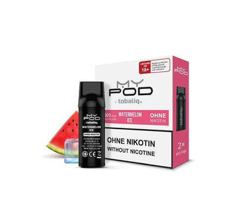 TOBALIQ MyPOD  ohne Nikotin  2er Pack (2x2ml)  Vanilla Ice Cream