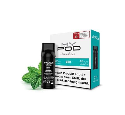 TOBALIQ MyPOD  10mg  2er Pack (2x2ml)  Mint