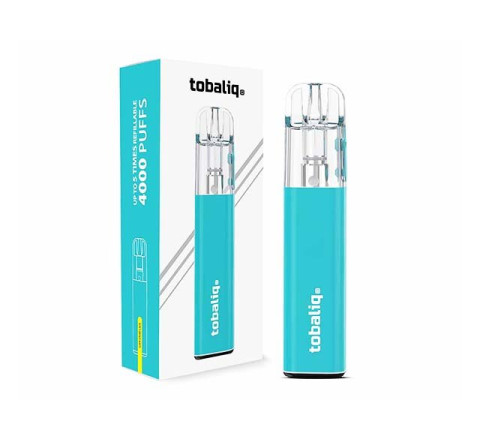 TOBALIQ V1 Mehrweg-Vape  Blue  4000 Züge