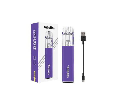 TOBALIQ V1 Mehrweg-Vape  Purple  4000 Züge