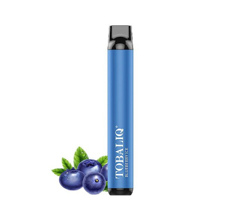 TobaliQ E-Shisha TQ-Smile "Blueberry Ice" - 600 Züge - "Ohne Nikotin"