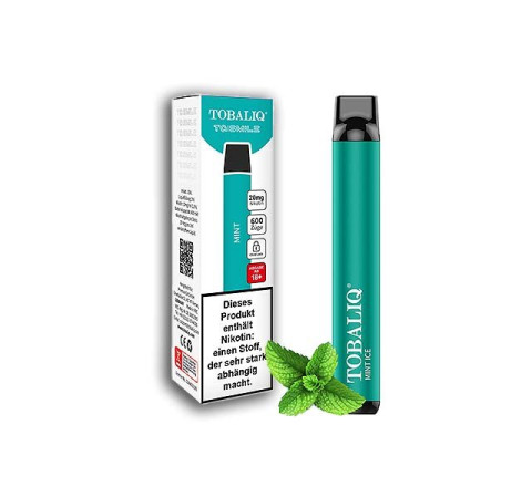 TobaliQ E-Shisha TQ-Smile "Mint" - 600 Züge - "20 mg Nikotin"