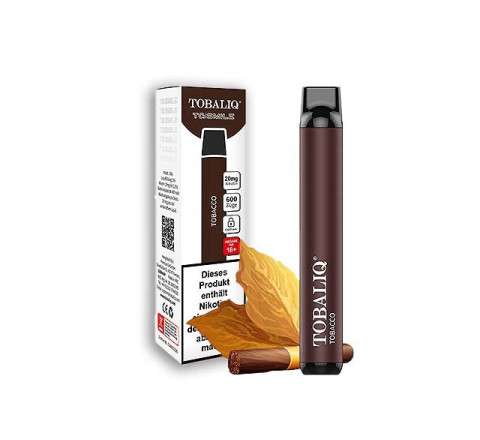 TobaliQ E-Shisha TQ-Smile "Tobacco" - 600 Züge - "20 mg Nikotin"