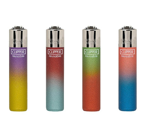 Clipper Feuerzeug "Micro Metallic Gradient"