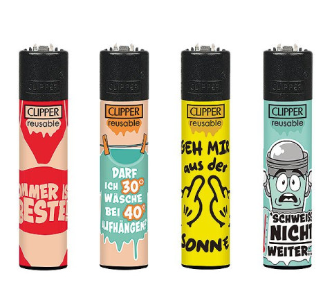 Clipper Feuerzeug "Sommer Beste"
