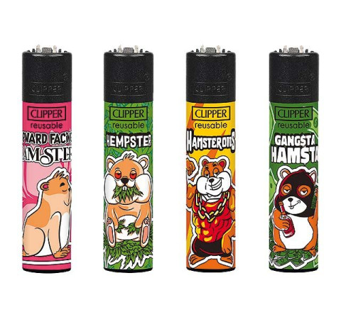 Clipper Feuerzeug "Hamster"
