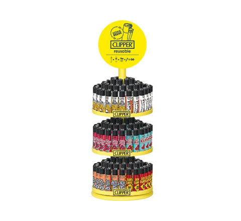 Clipper Feuerzeug Carrousel "Mainstream 32"