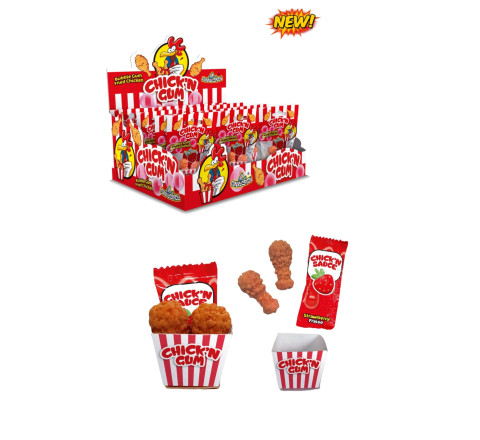 Chick'n Gum - Kaugummi mit Dip 21g