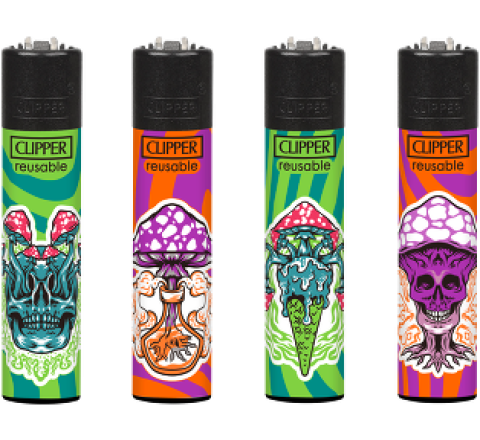 Clipper Feuerzeug "Mushroom Raid"