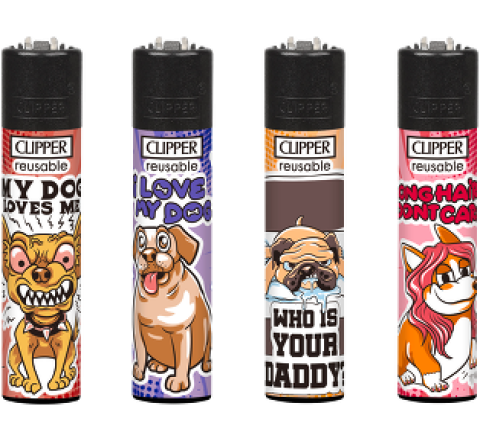 Clipper Feuerzeug "Doglove"