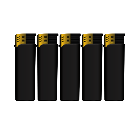 Tobaliq-Turbo Fzg.  "ELITE"  Schwarz-Gold Gummiert