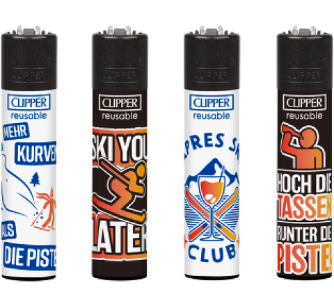 Clipper Feuerzeug "Apres Ski"