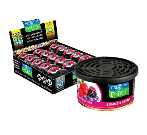Premium D`SENSE Lufterfrischer "Summer Berry" - 42gr