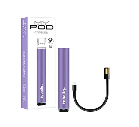 TobaliQ "MY POD" - Akkuträger - Mystic Violet