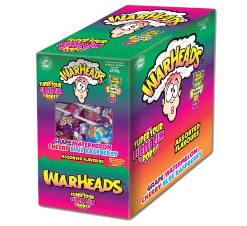 Megawarhead Lollies Original