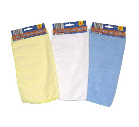 Microfaser "Universal"  Reinigungs-Tuch 30 x 30 cm - 2er Pack