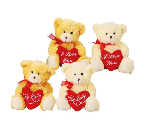 Plüsch-Bär "Karl" mit Herz - 20 cm