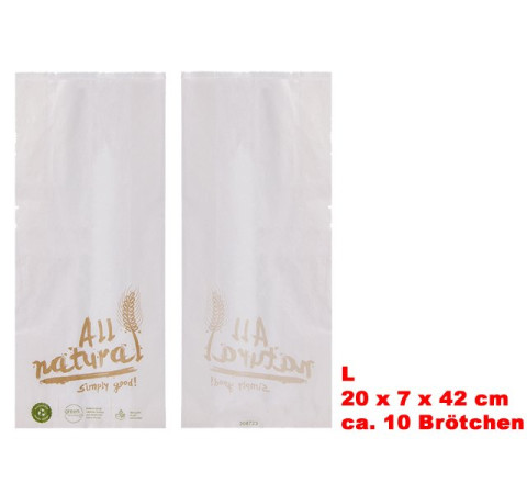 Brötchentüte L- GROSS "Sonne" Nr. 433, 1.000 Stück