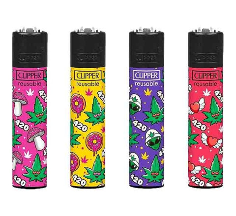 Clipper Feuerzeug "420 PATTERN A"