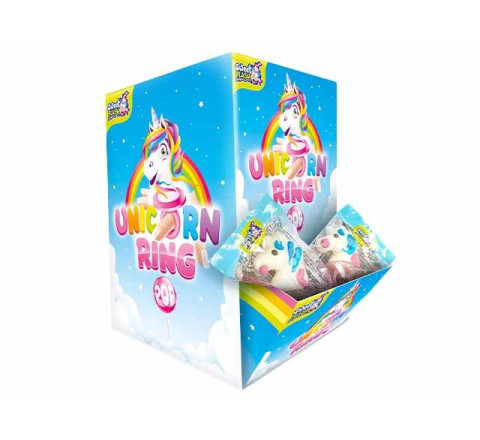 Unicorn Ring Lollies - Lutscher in Einhornform - 12 g