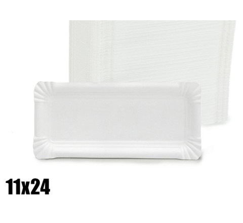 Papp-Teller NR. 50 / 24 x 11 cm