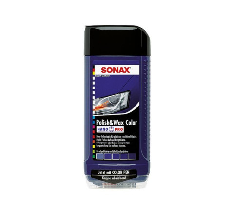 Sonax® "Polish & Wax Color blau 500 ml