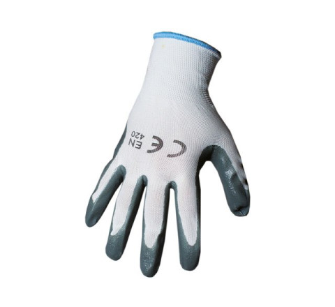 Gartenhandschuhe "weiß/grau" Gr. 10 - Herren