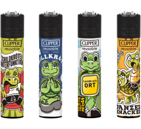 Clipper Feuerzeug "Chillkröte"