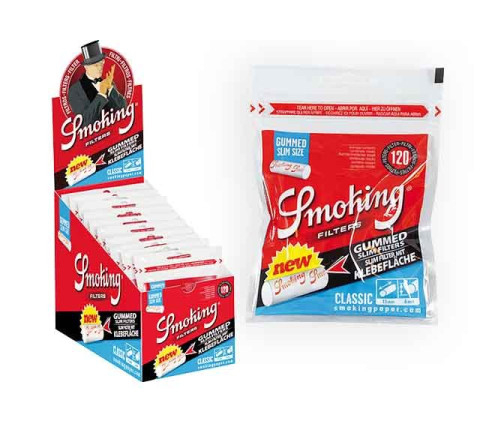Smoking Filters Slim Size 120  (10 Beutel)