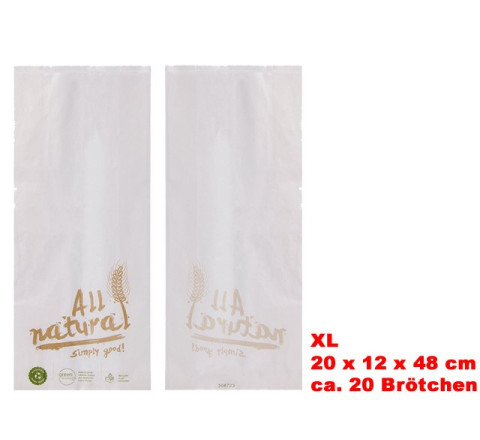 Brötchentüte XL - Groß  "Sonne" Nr. 438, 1.000 Stück