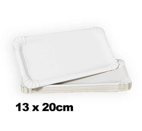 Papp-Teller  Nr. 55  / 13 x 20cm