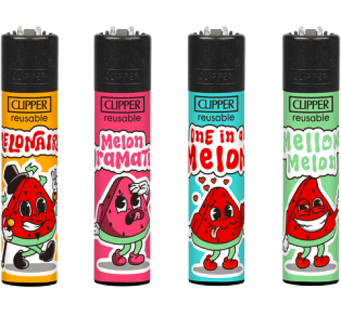 Clipper Feuerzeug "Melon Moods"