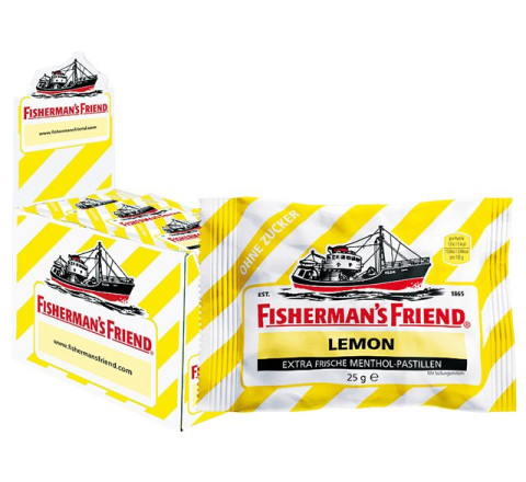 Fishermans "Lemon ohne Zucker" 25g