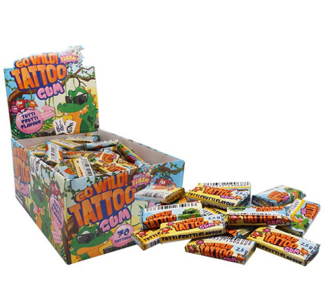 Go Wild Tattoo Kaugummi