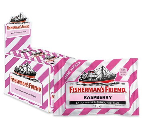 Fishermans "Raspberry ohne Zucker" 25g
