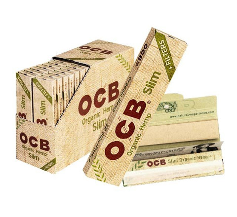 OCB Organic Hemp King Size Slim Papers + Filter Tips