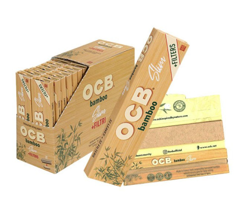 OCB Bamboo King Size Slim Papers + Filter Tips