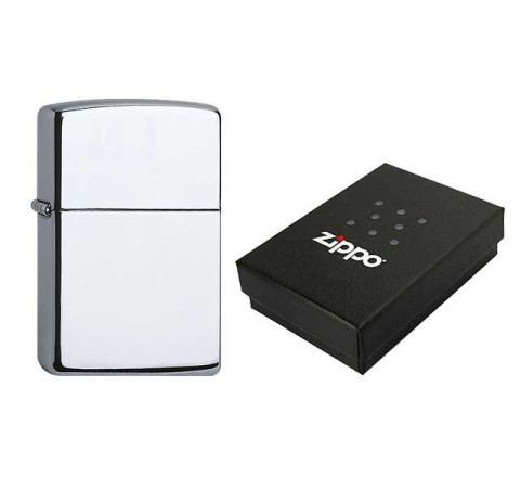 Zippo Benzin Feuerzeug "CHROME POLIERT"