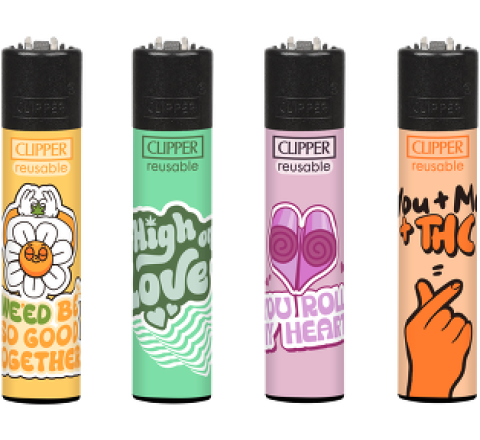 Clipper Feuerzeug "Weed Valentine"