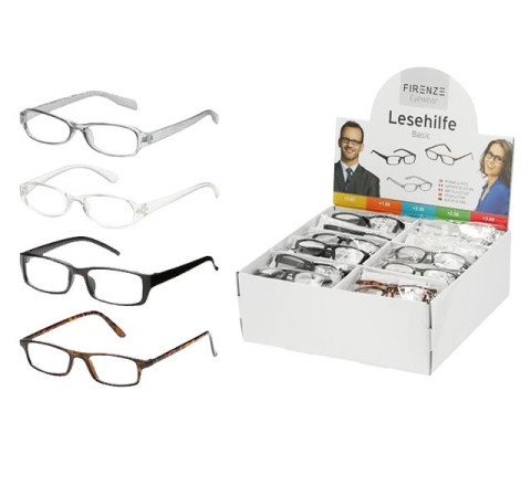 Lesehilfe Basic - 72er Display / +1 bis +3